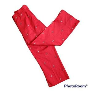 Liz Claiborne Golf Cathern Pant Cropped Split Hem Embroidered Preppy Golf Bag 8